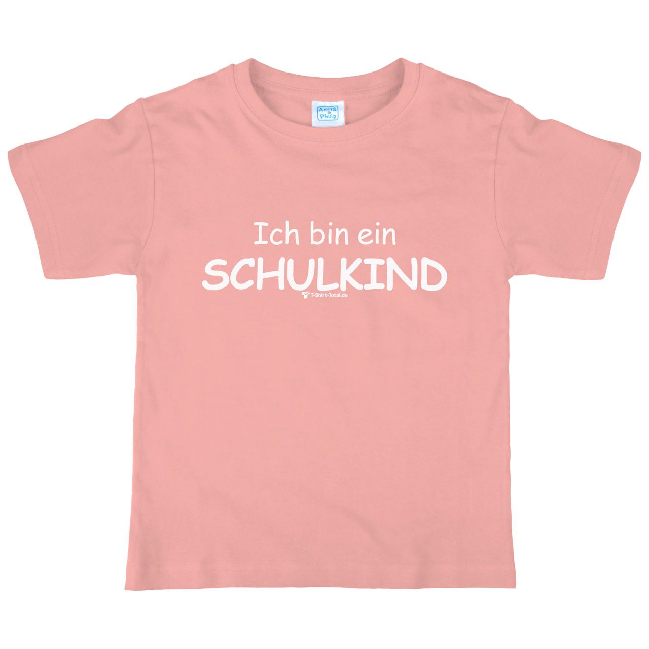 Ich bin ein Schulkind Kinder T-Shirt rosa 122 / 128