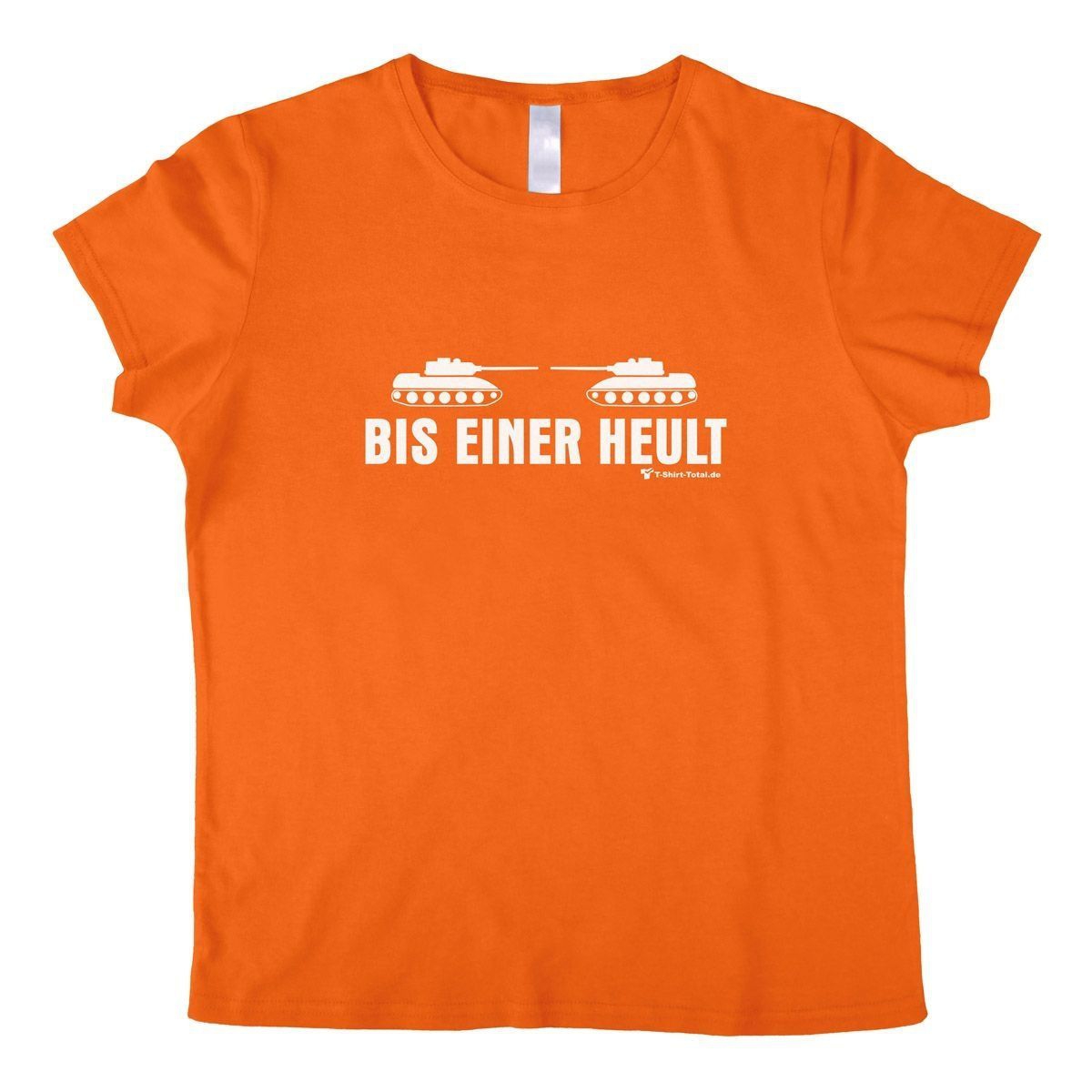 Bis einer heult Woman T-Shirt orange Extra Large