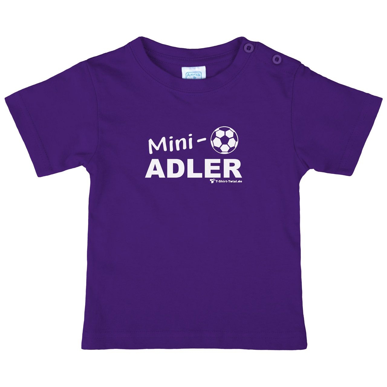 Mini Adler Kinder T-Shirt lila 146 / 152