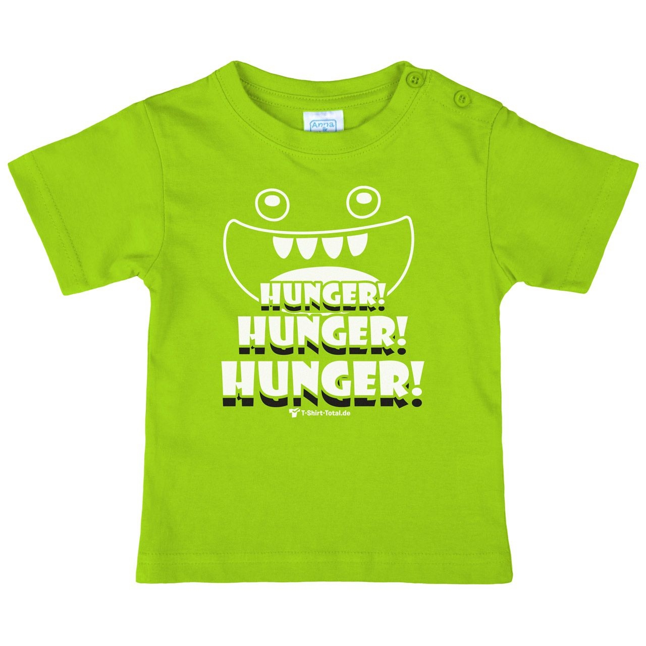 Hunger Kinder T-Shirt hellgrün 68 / 74