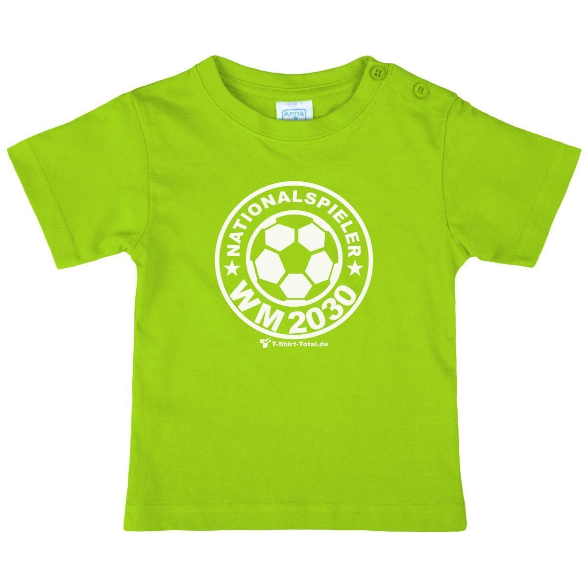 Nationalspieler 2042 Kinder T-Shirt hellgrün 104