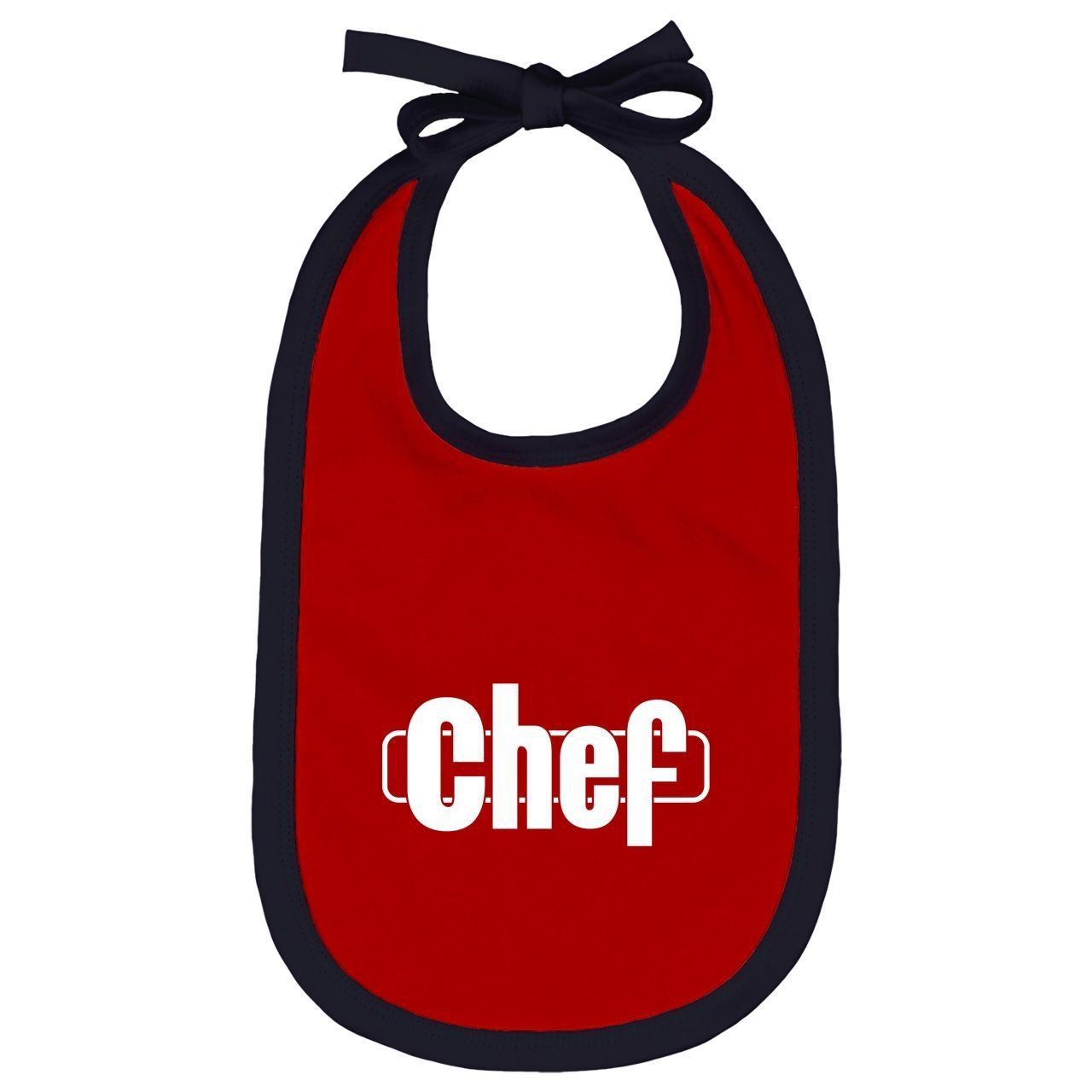 Chef Lätzchen rot / navy