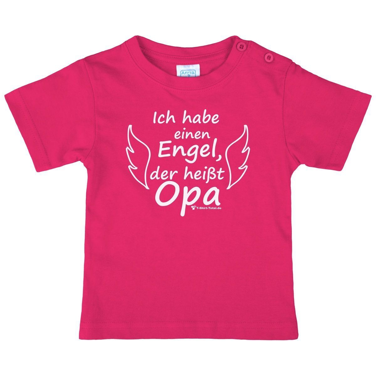 Engel Opa Kinder T-Shirt pink 56 / 62