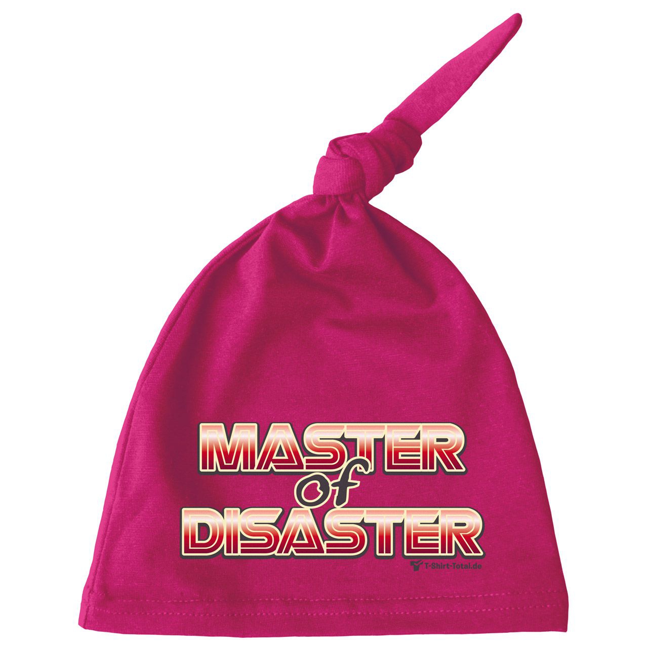 Master of Disaster Baby Mütze pink