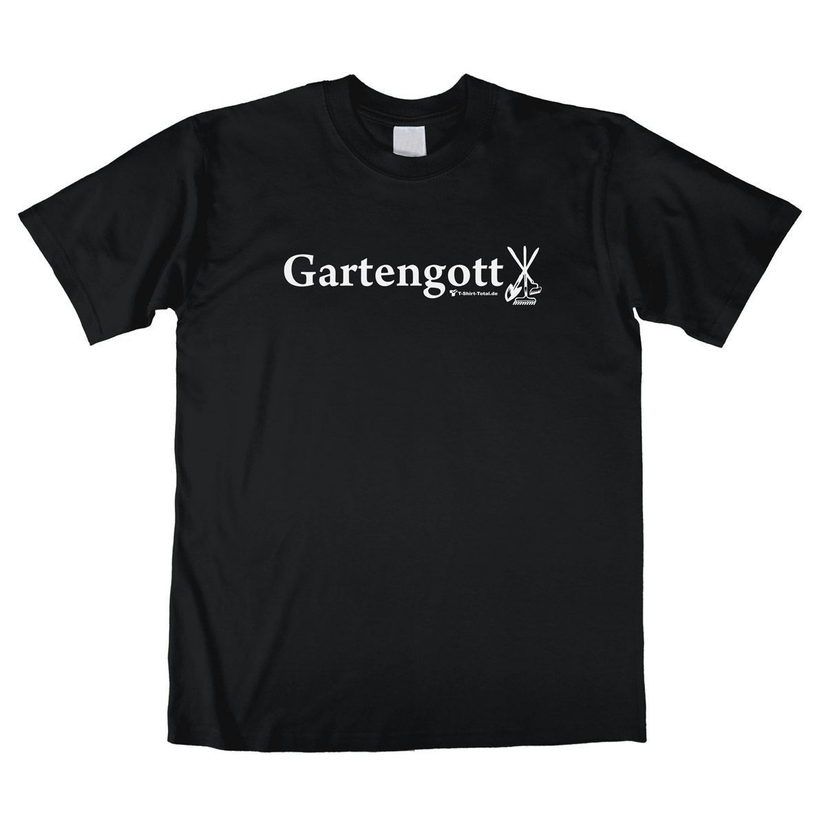 Gartengott Unisex T-Shirt schwarz Extra Large