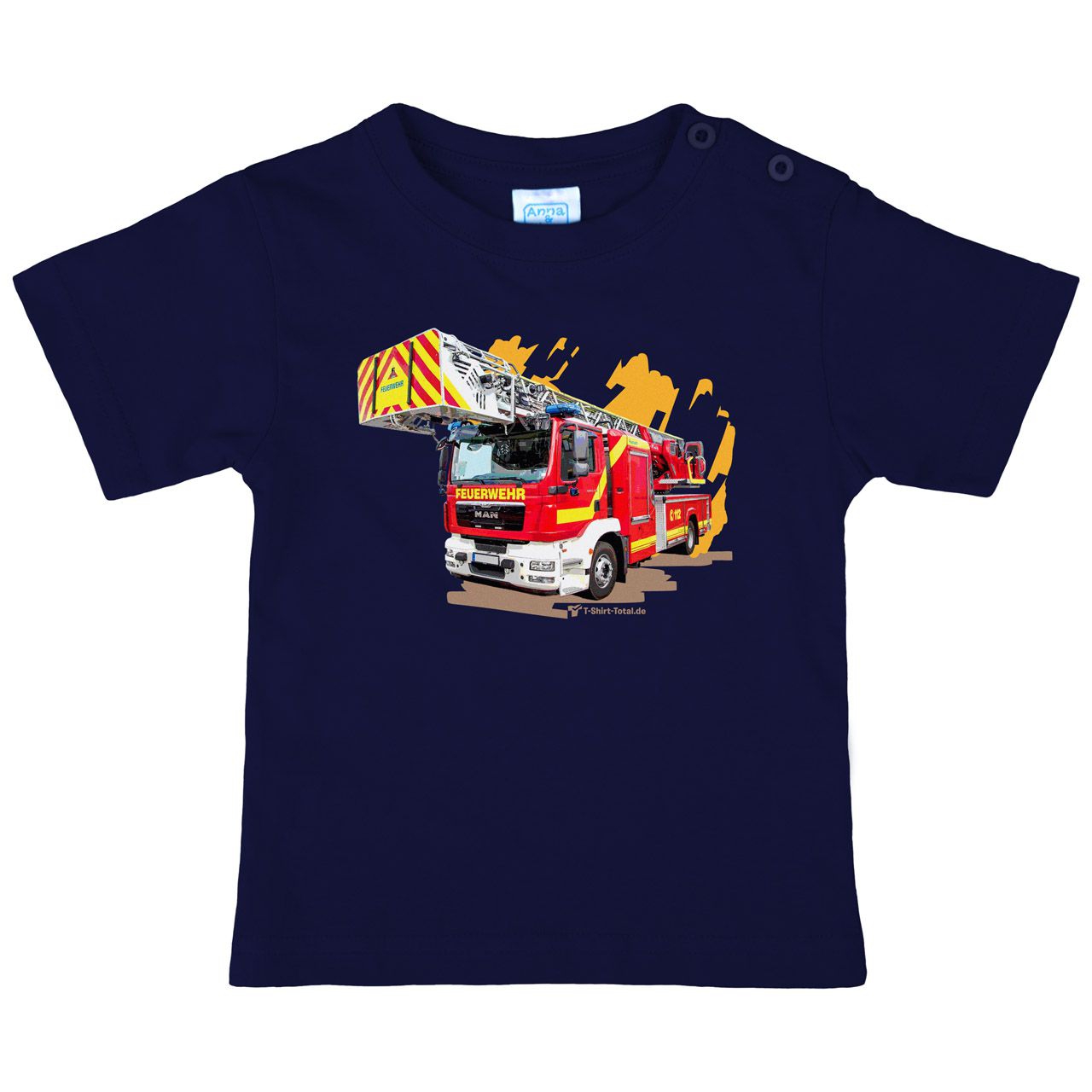 Feuerwehr Kinder T-Shirt navy 104