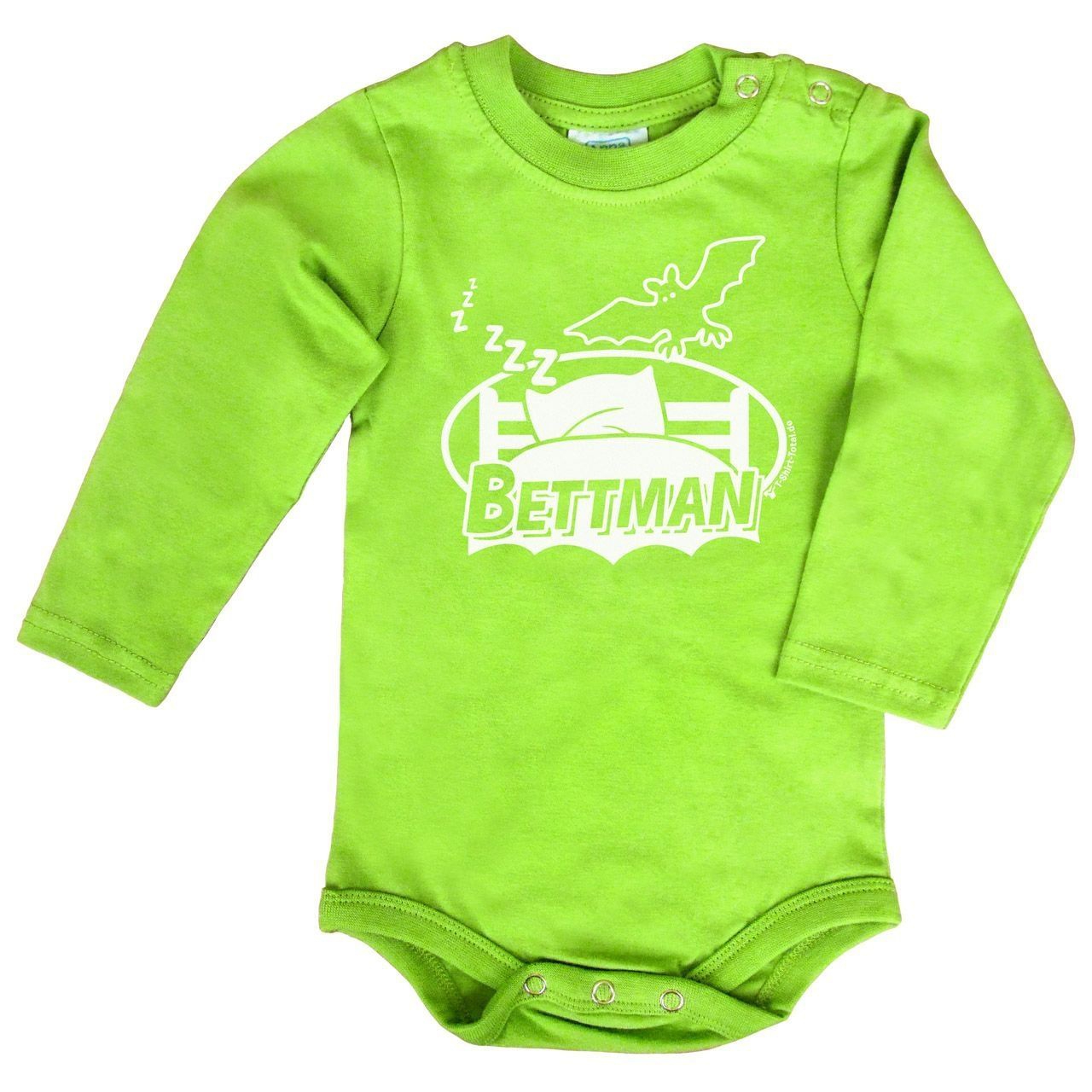Bettman Baby Body Langarm hellgrün 68 / 74