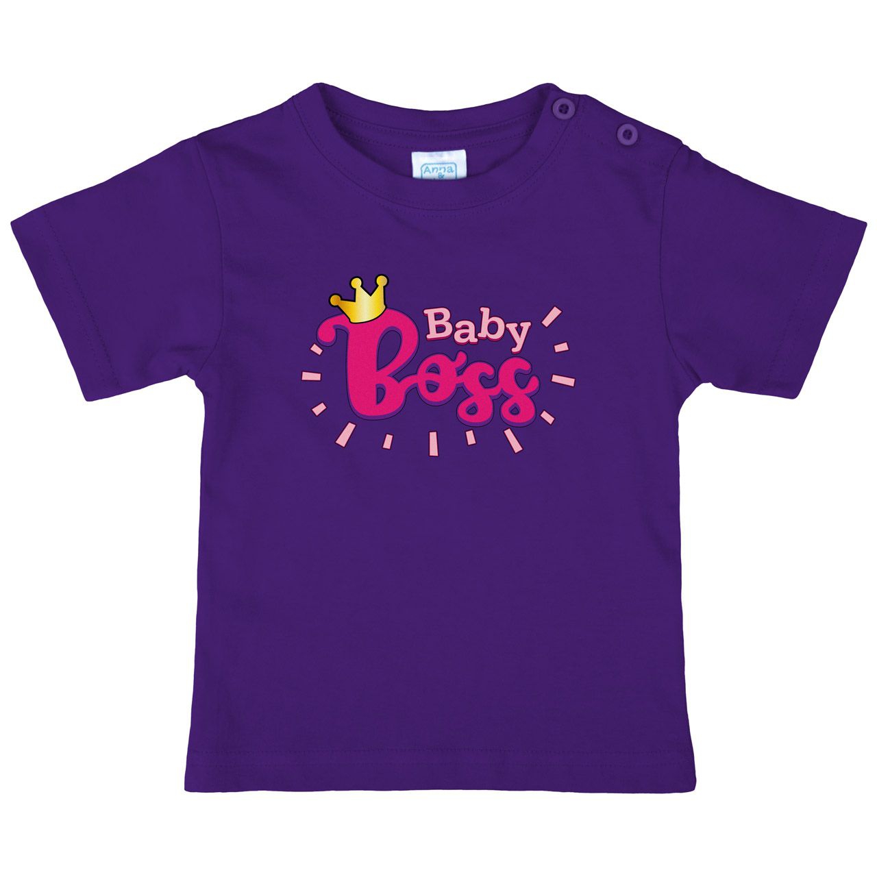 Baby Boss Pink Kinder T-Shirt lila 56 / 62