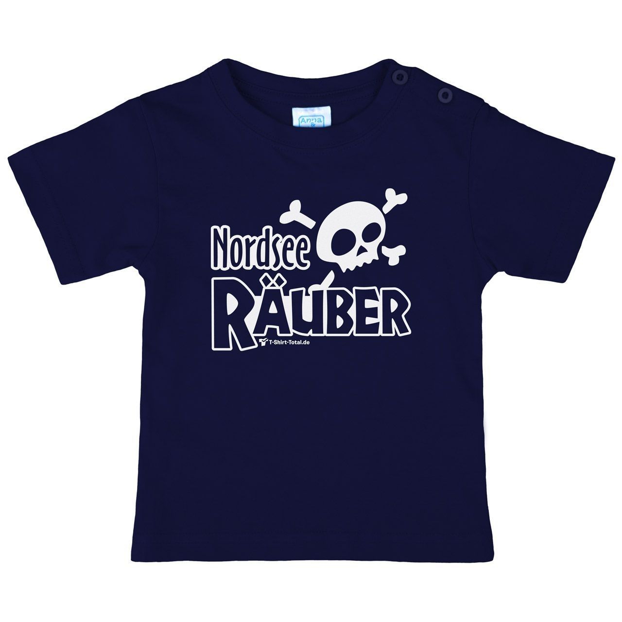 Nordsee Räuber Kinder T-Shirt navy 110 / 116