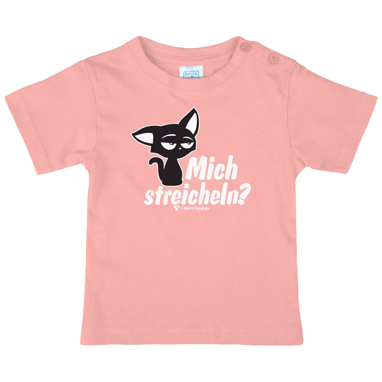 Mich streicheln Kinder T-Shirt rosa 80 / 86