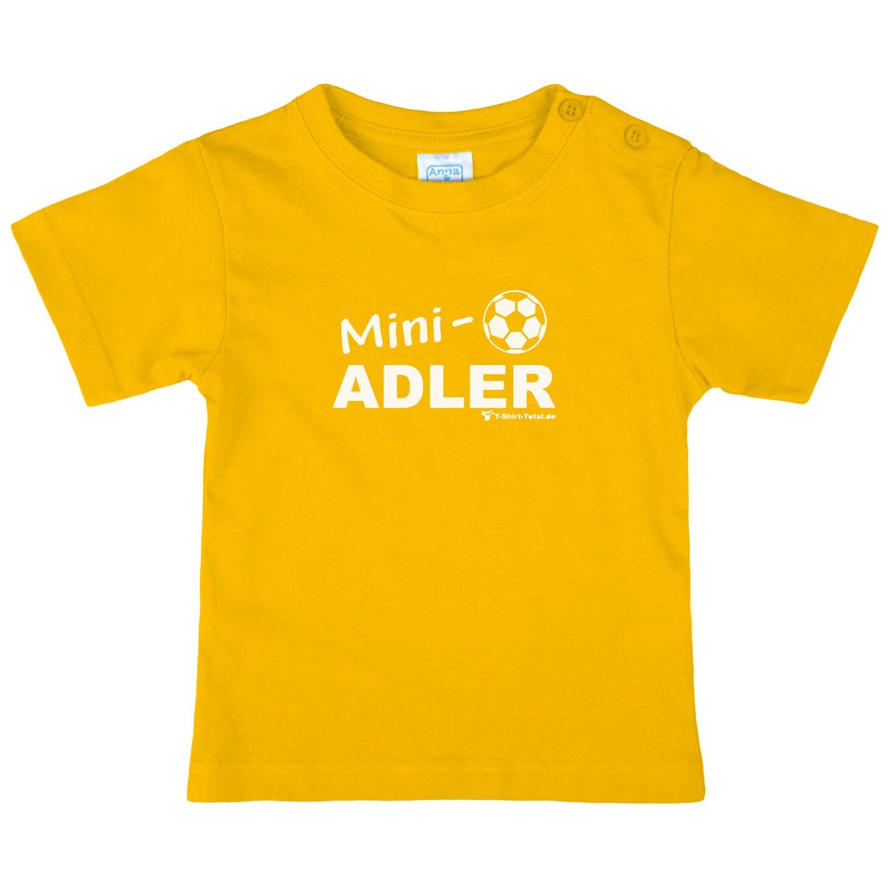 Mini Adler Kinder T-Shirt gelb 146 / 152