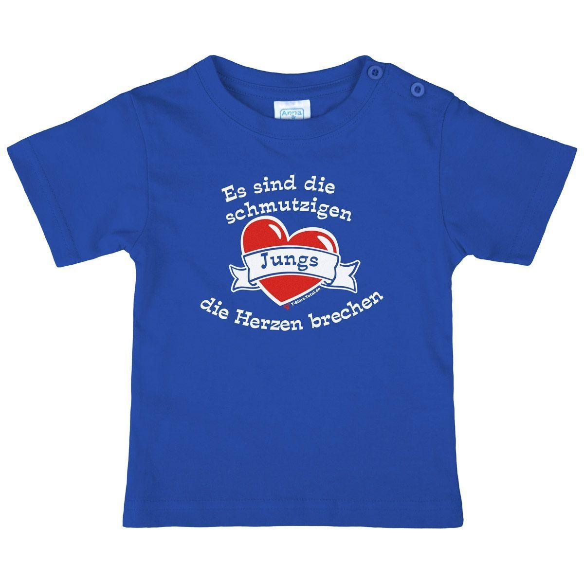 Schmutzige Jungs Kinder T-Shirt royal 56 / 62