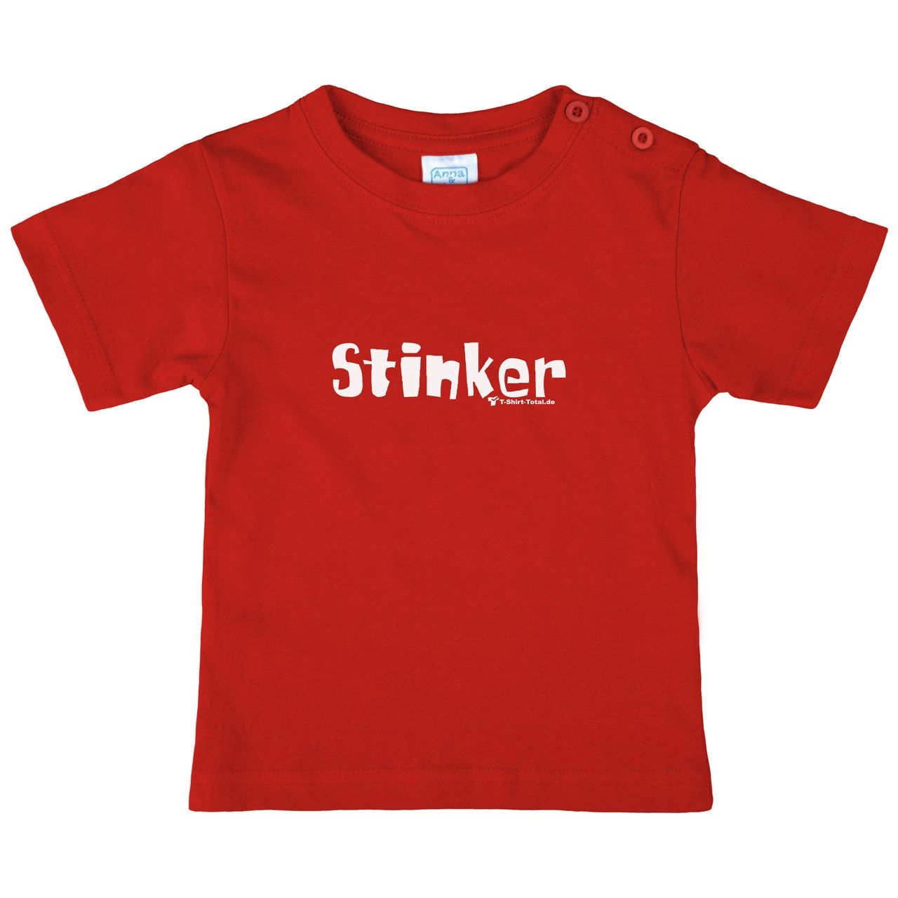 Stinker Kinder T-Shirt rot 80 / 86