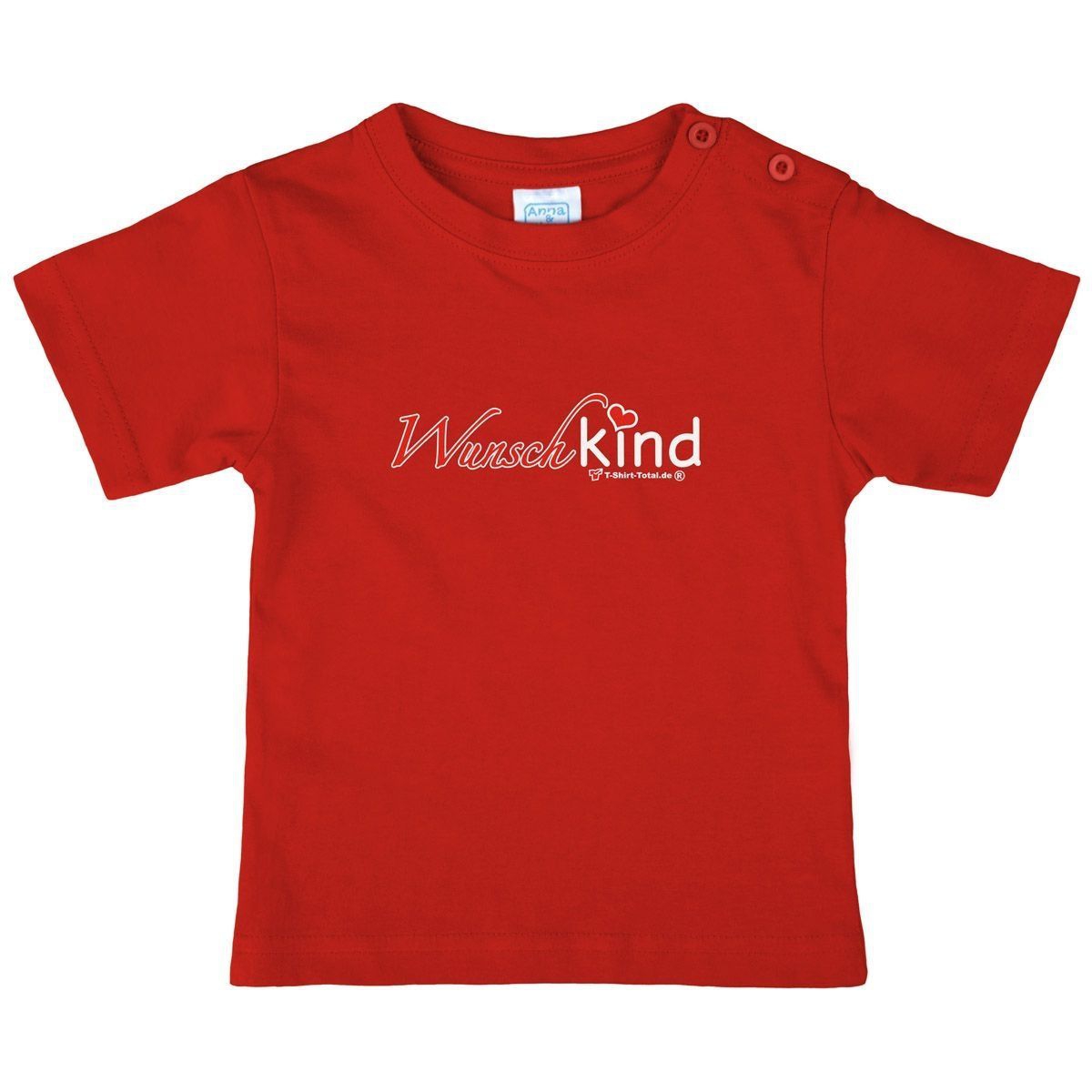 Wunschkind Kinder T-Shirt rot 56 / 62