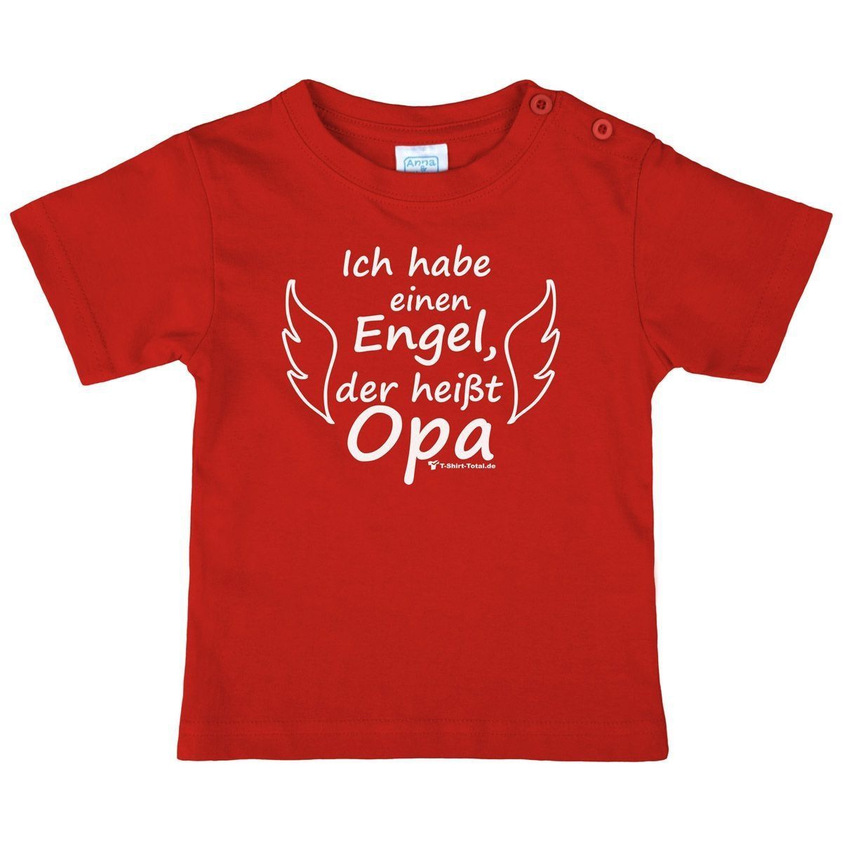 Engel Opa Kinder T-Shirt rot 56 / 62