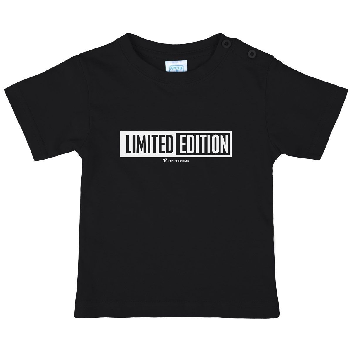 Limited Edition Kinder T-Shirt schwarz 80 / 86