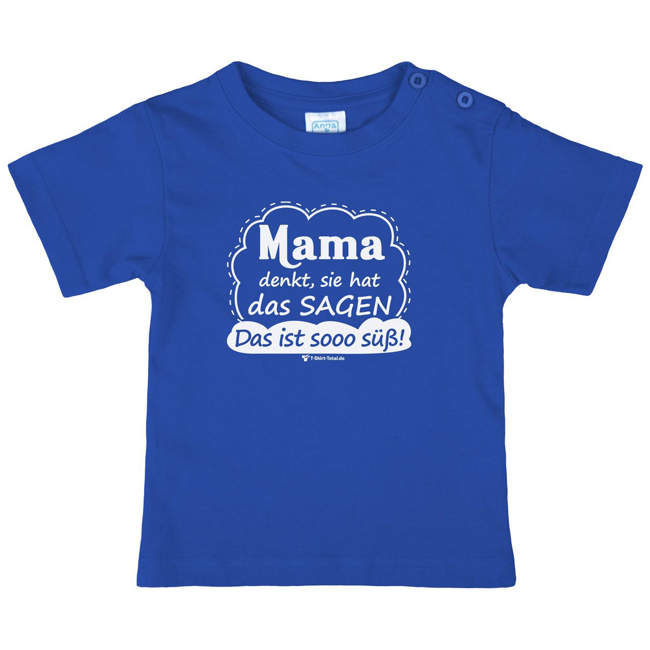 Mama denkt Kinder T-Shirt royal 92