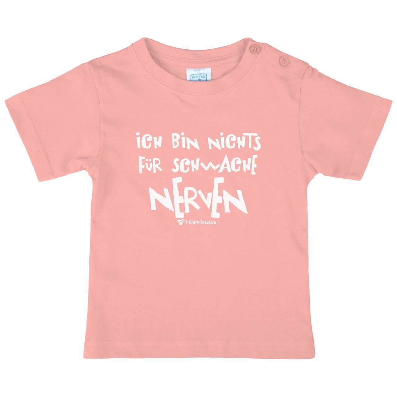 Schwache Nerven Kinder T-Shirt rosa 80 / 86