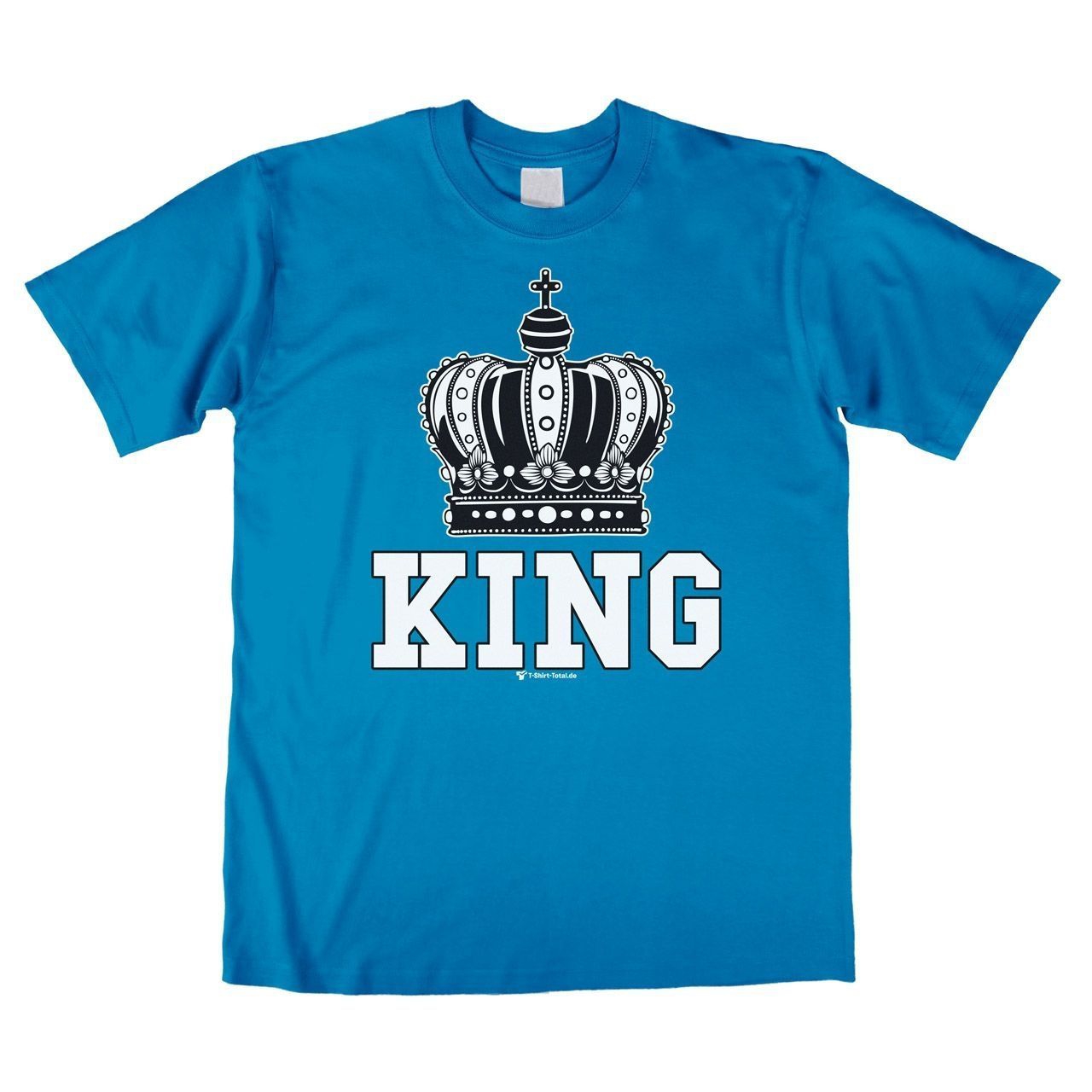 King Unisex T-Shirt petrol Large