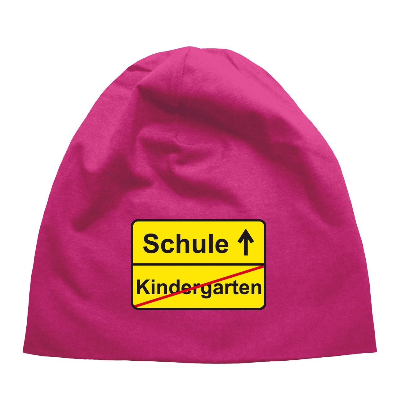 Kindergarten Schule Kinder Beanie pink
