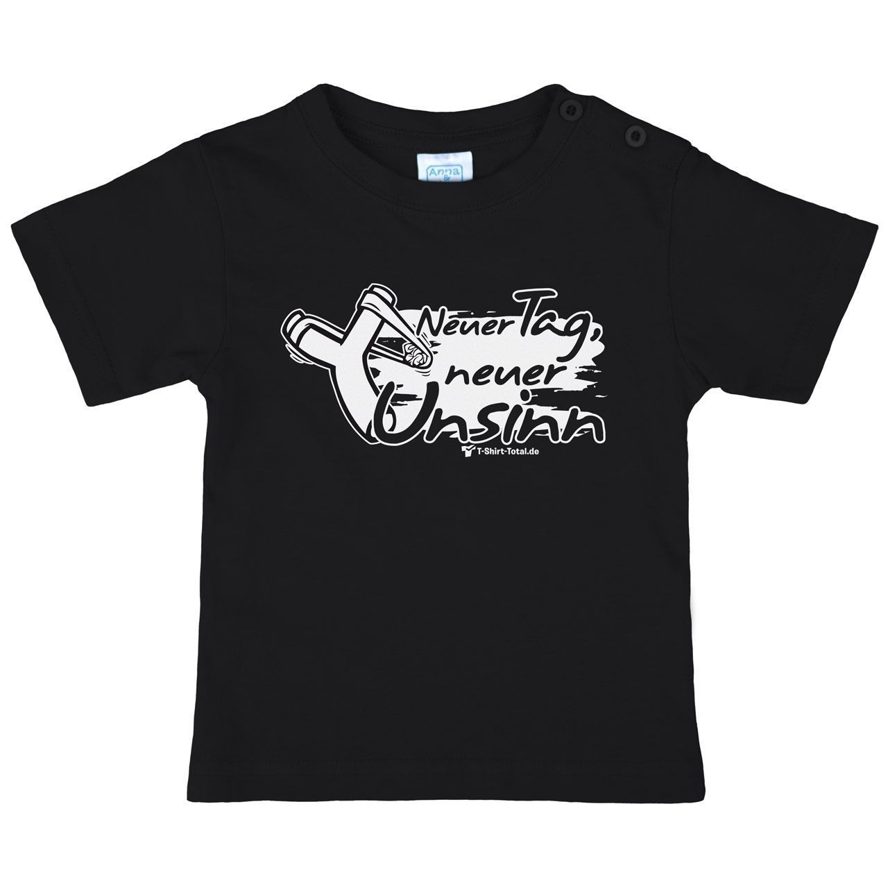 Neuer Unsinn Kinder T-Shirt schwarz 104