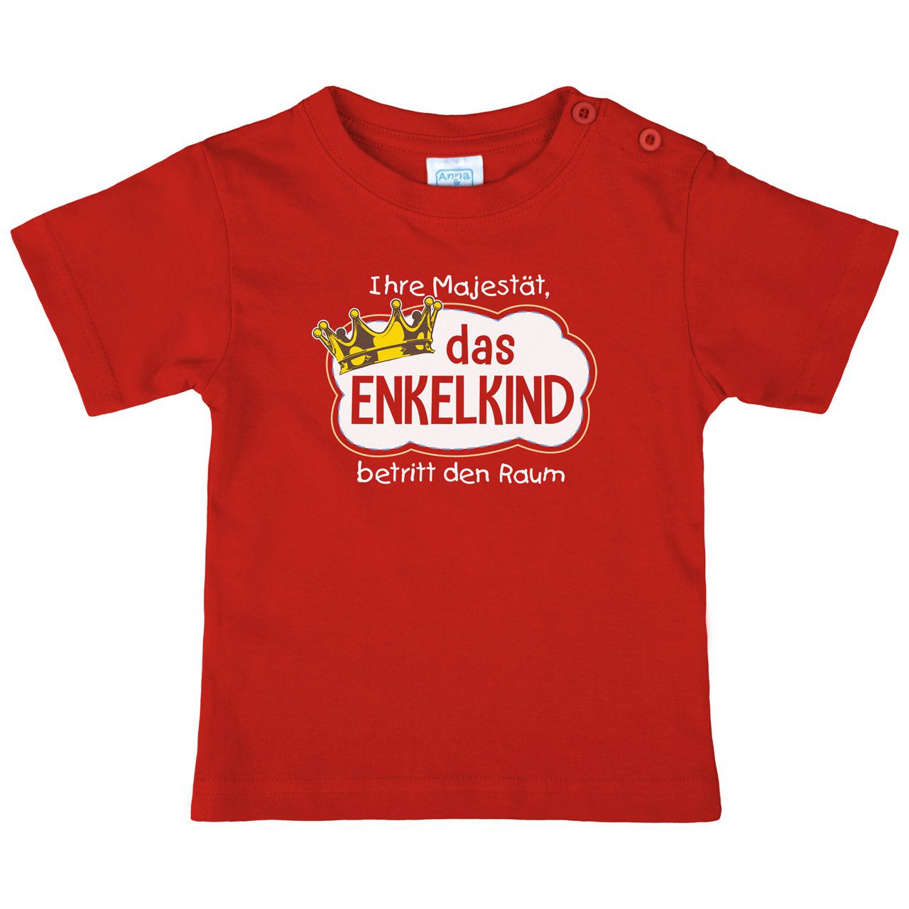 Majestät Enkelkind Kinder T-Shirt rot 80 / 86