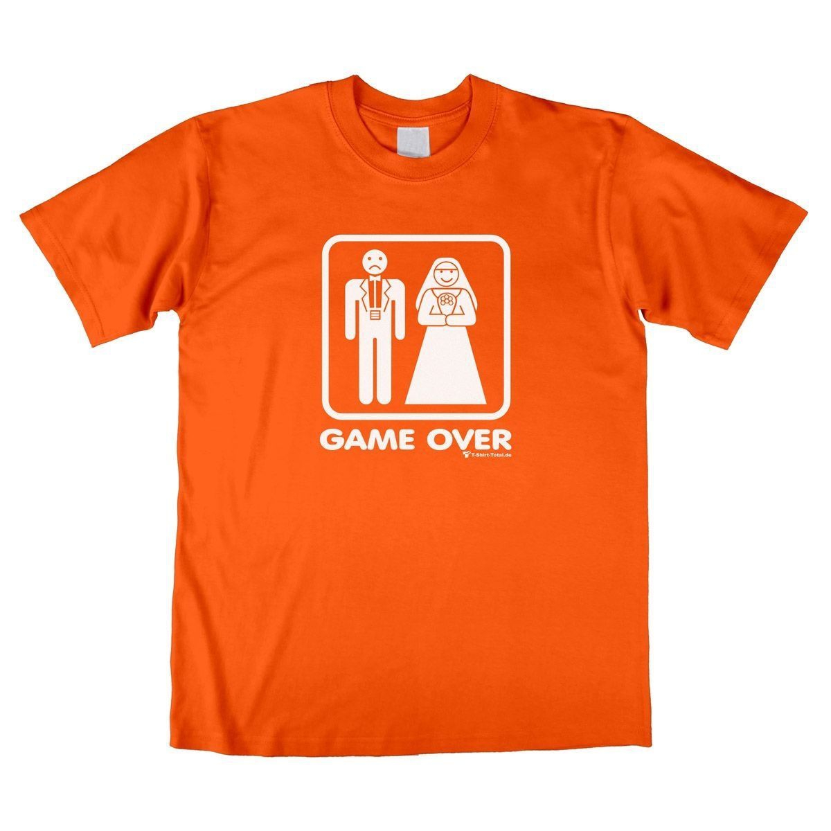 Game Over Unisex T-Shirt orange Large