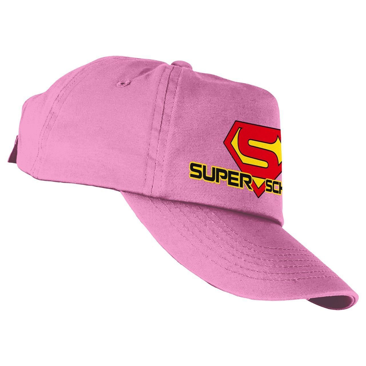 Super Schwester Cap Kinder rosa