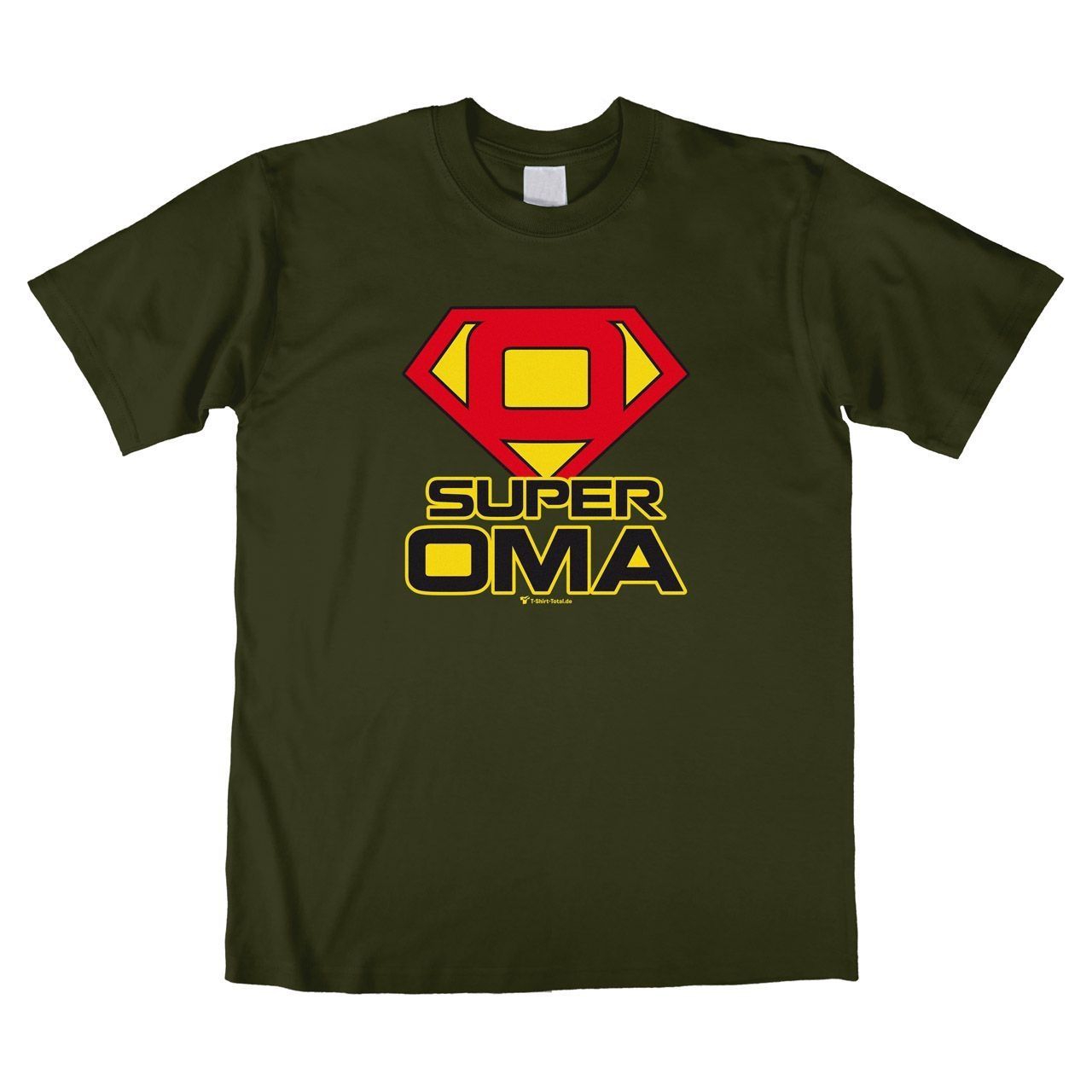 Super Oma Unisex T-Shirt khaki Medium