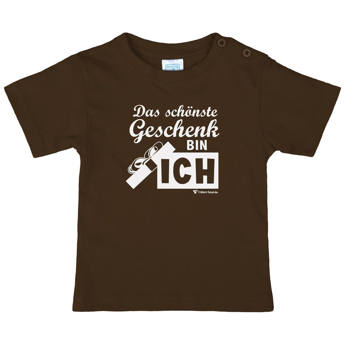 Schönste Geschenk Kinder T-Shirt braun 68 / 74