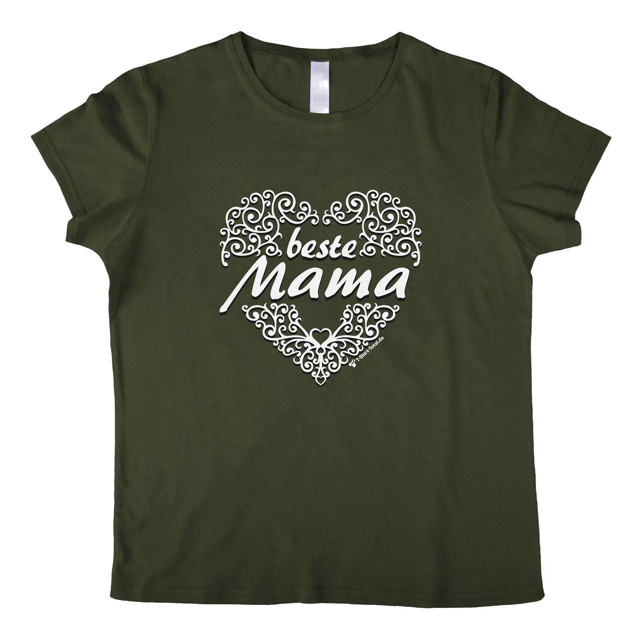 Beste Mama Woman T-Shirt khaki Medium