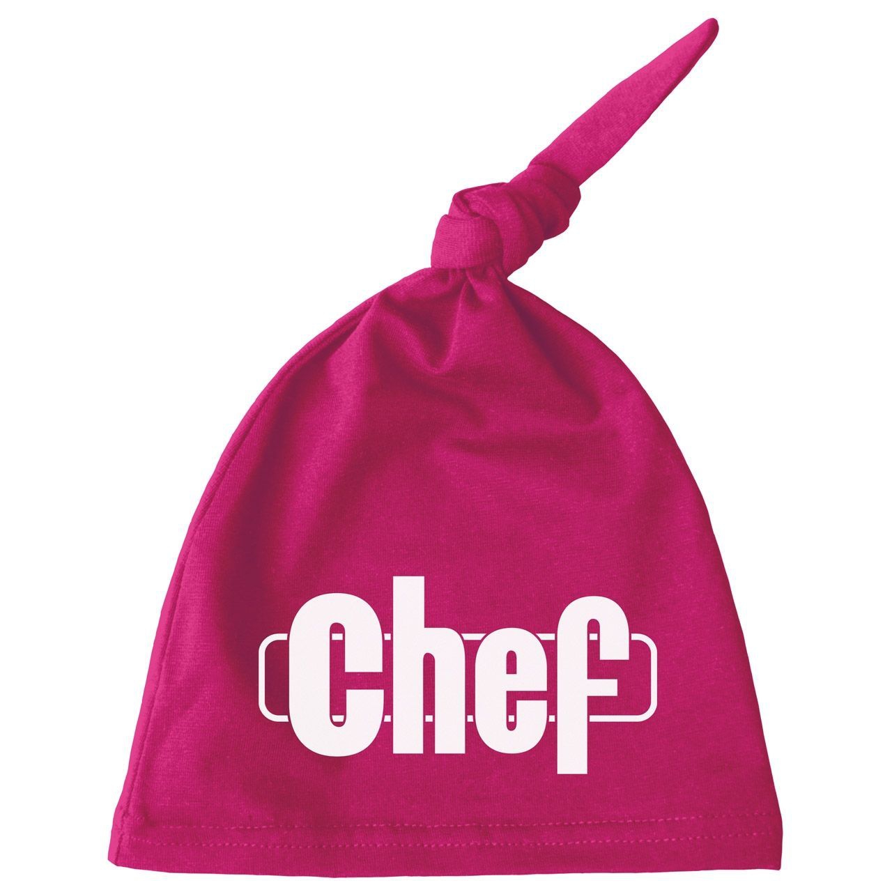 Chef Baby Mütze pink