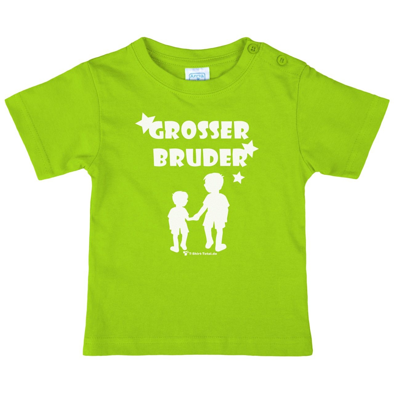 Großer Bruder JJ Kinder T-Shirt hellgrün 122 / 128