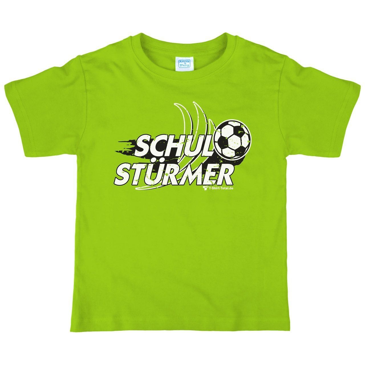 Schulstürmer Kinder T-Shirt hellgrün 110 / 116