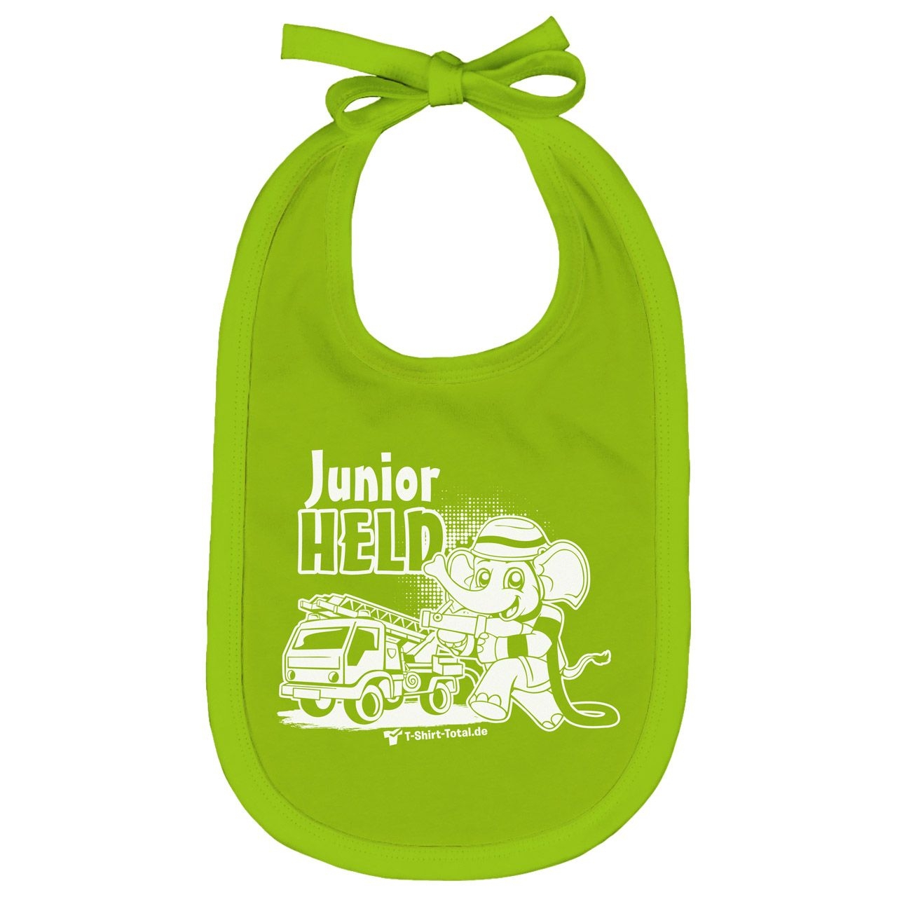 Junior Held Feuerwehr Lätzchen hellgrün