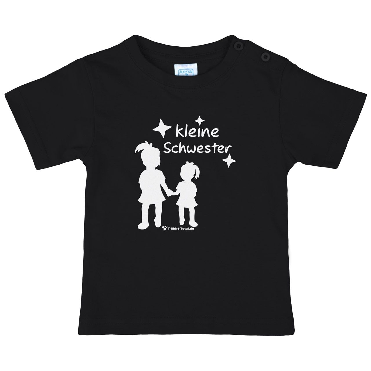 Kleine Schwester MM Kinder T-Shirt schwarz 68 / 74