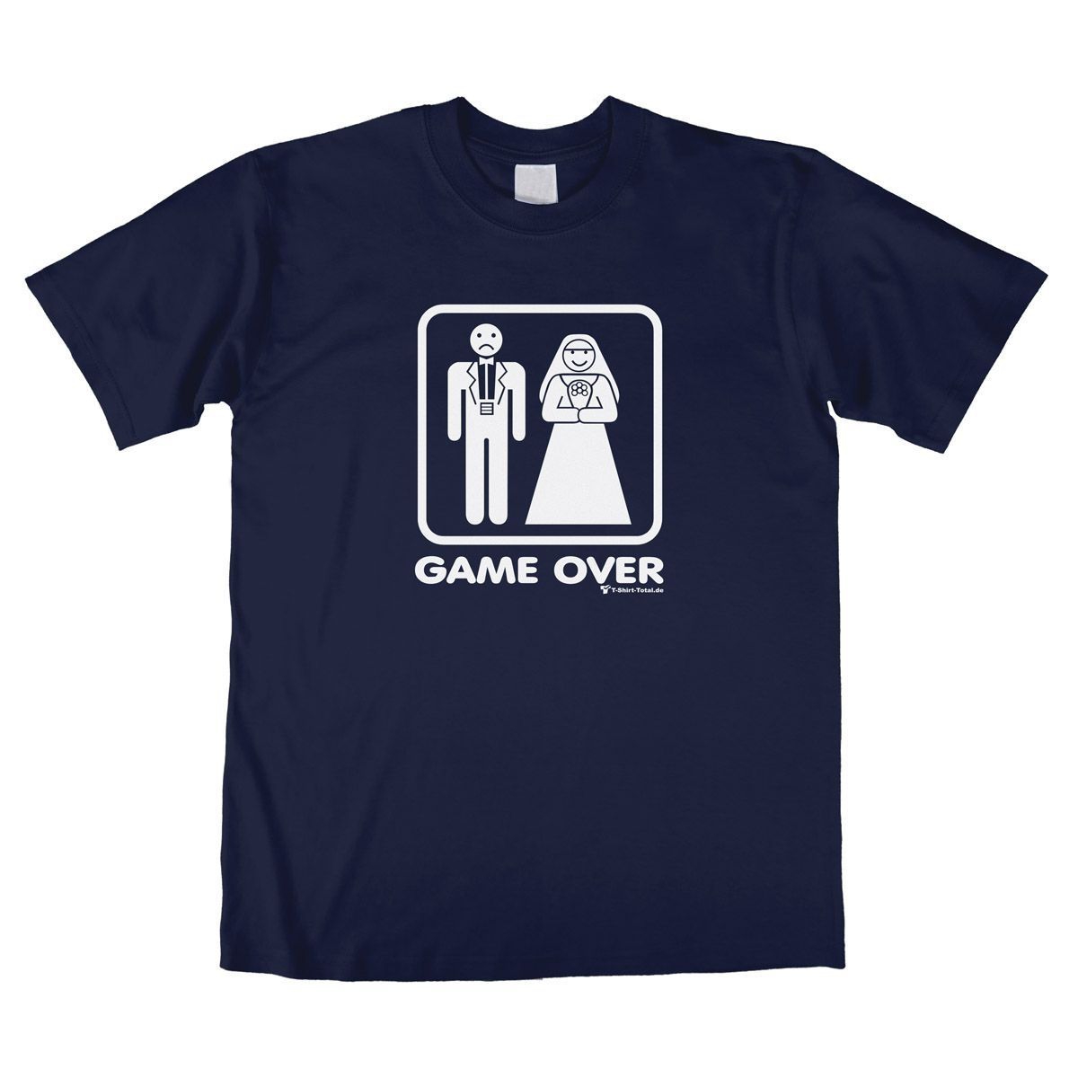 Game Over Unisex T-Shirt navy Large