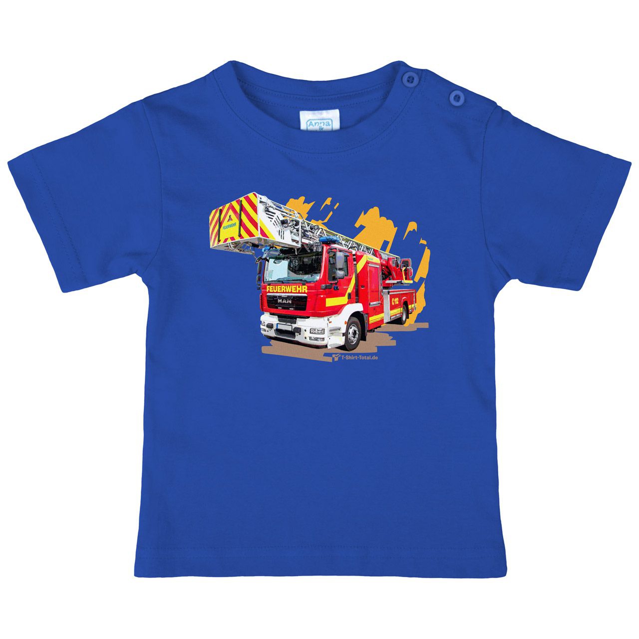 Feuerwehr Kinder T-Shirt royal 104