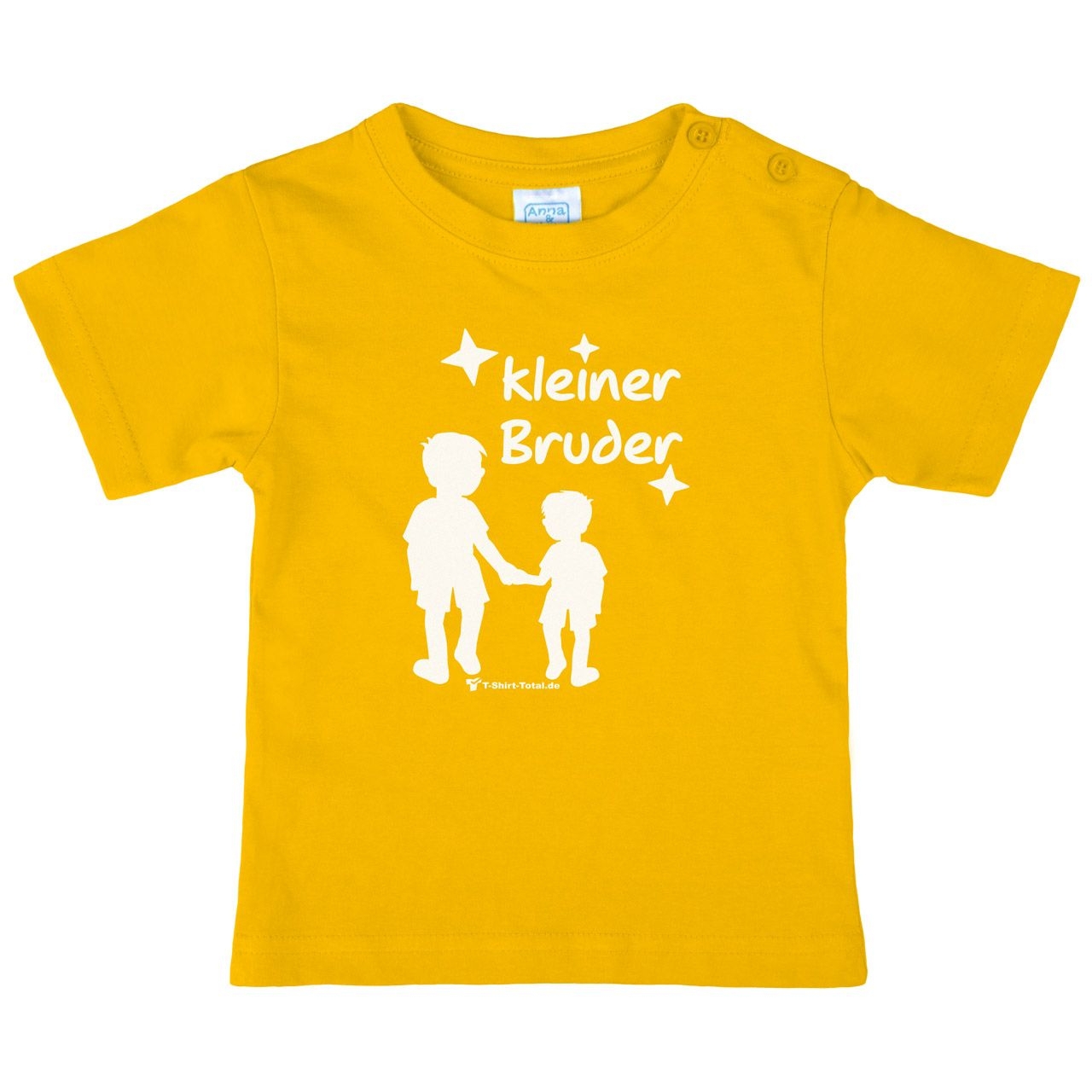 Kleiner Bruder JJ Kinder T-Shirt gelb 68 / 74