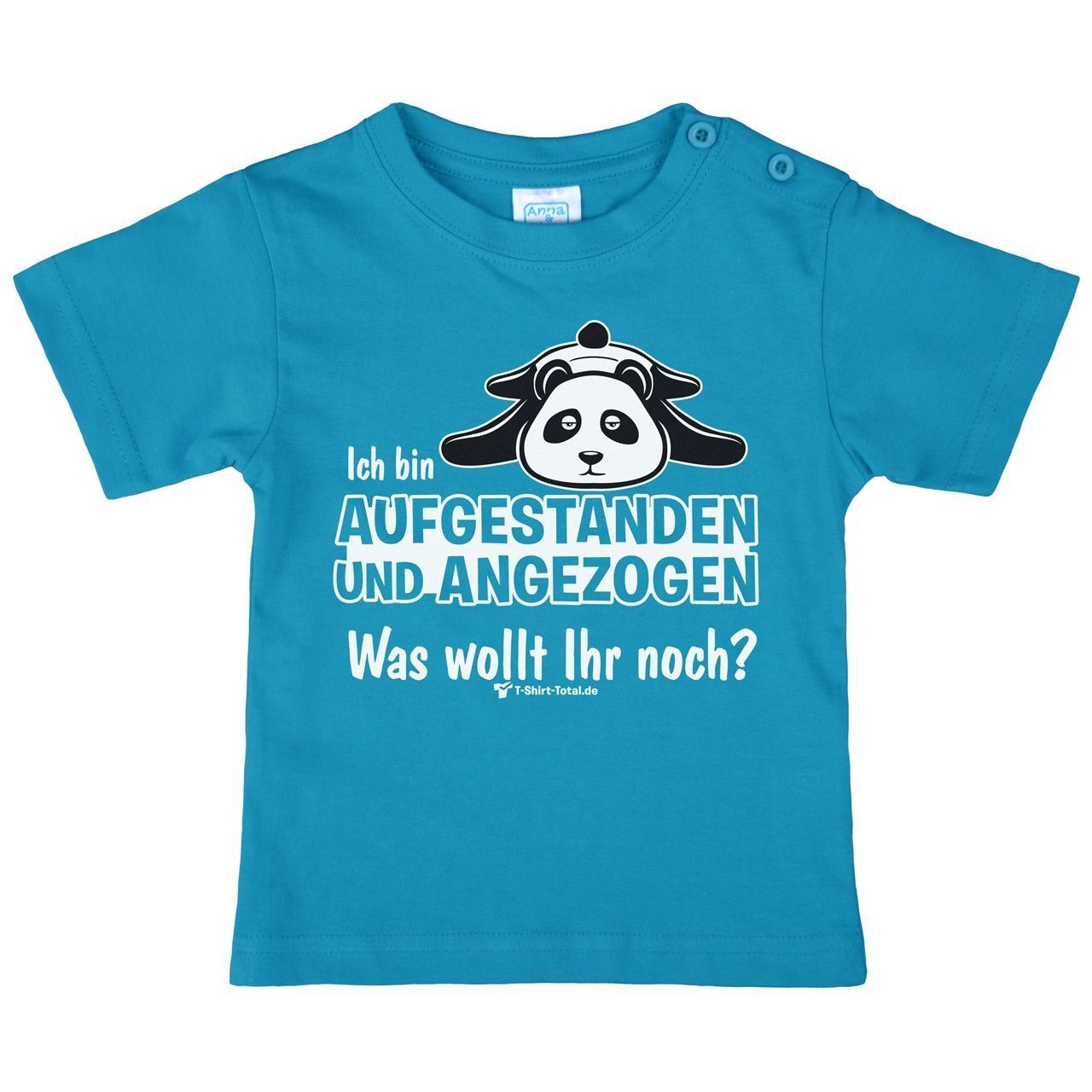 Angezogen Kinder T-Shirt türkis 146 / 152