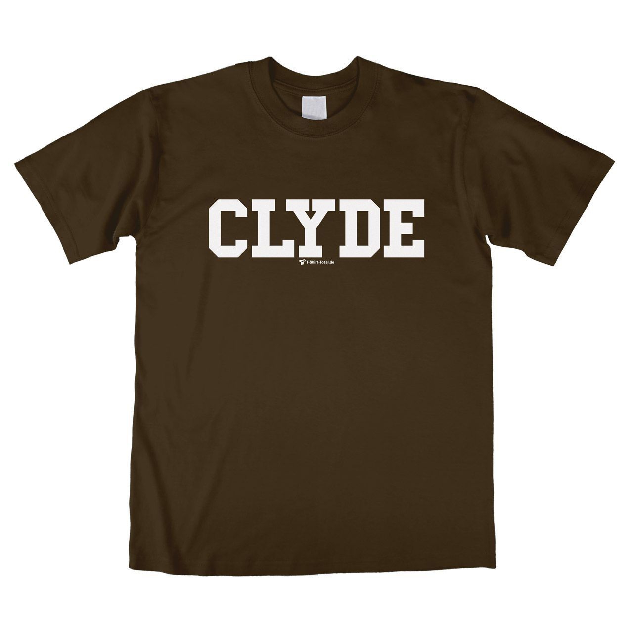 Clyde Unisex T-Shirt braun Extra Large