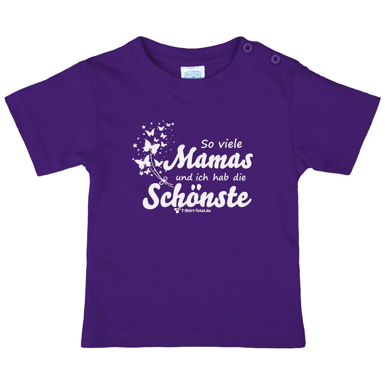 So viele Mamas Kinder T-Shirt lila 68 / 74