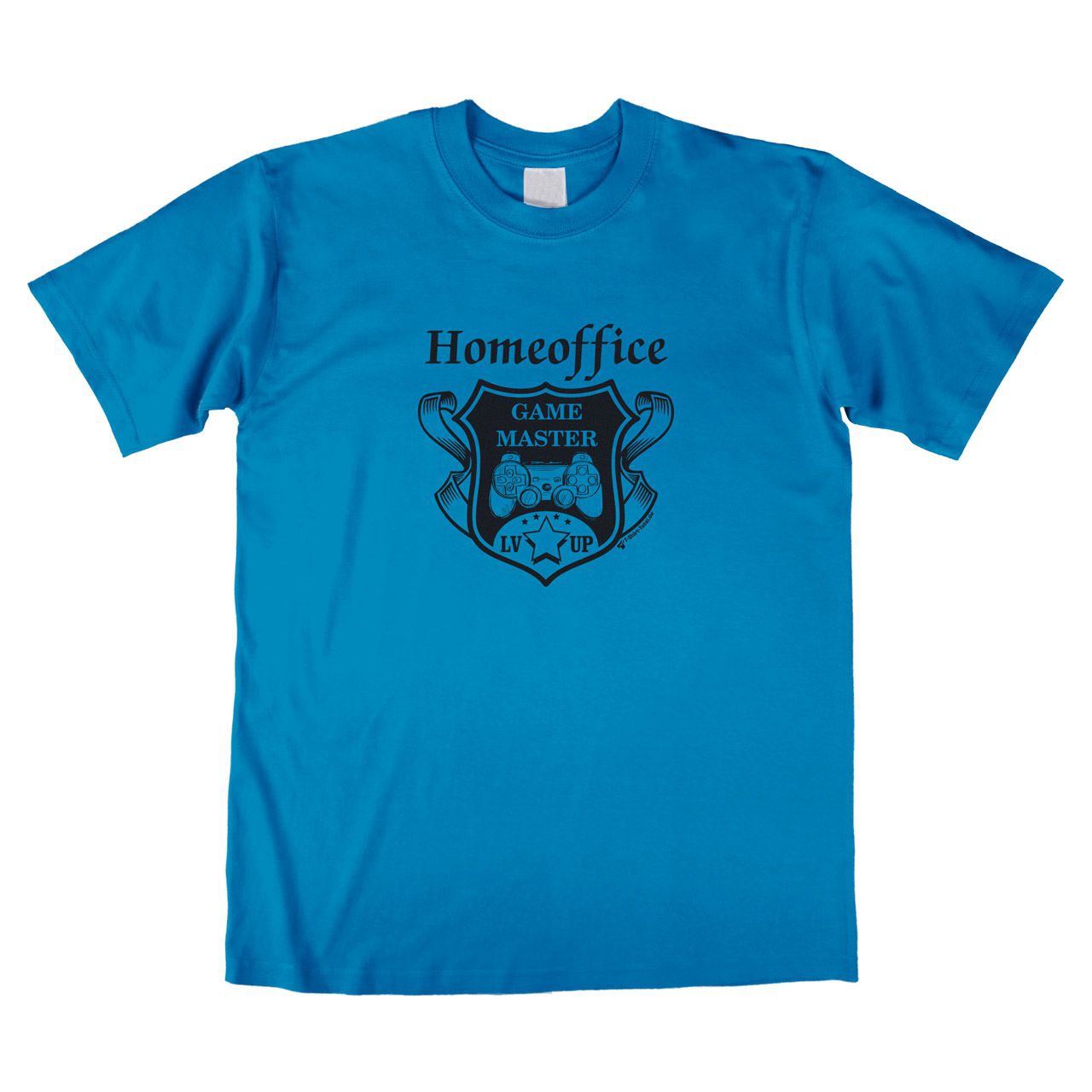 Homeoffice Unisex T-Shirt türkis Large