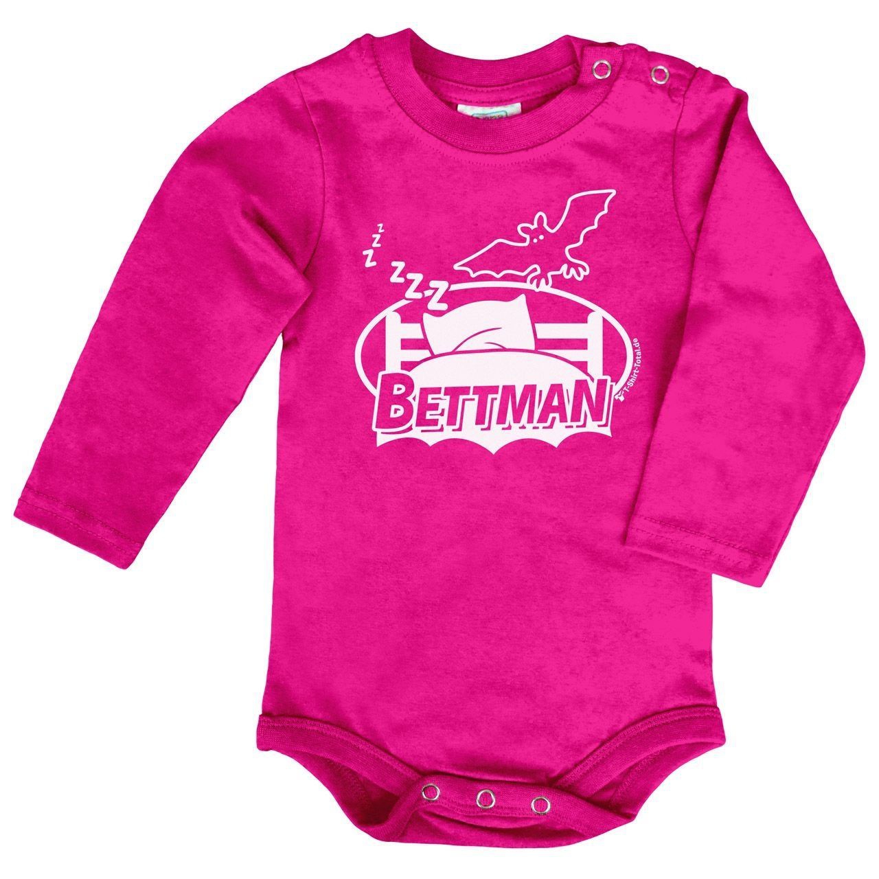 Bettman Baby Body Langarm pink 68 / 74