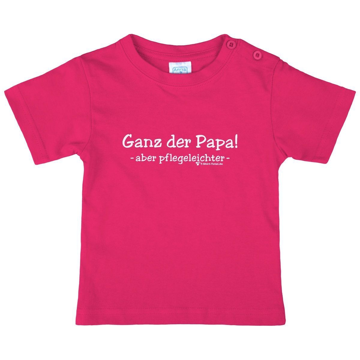 Ganz der Papa Kinder T-Shirt pink 56 / 62