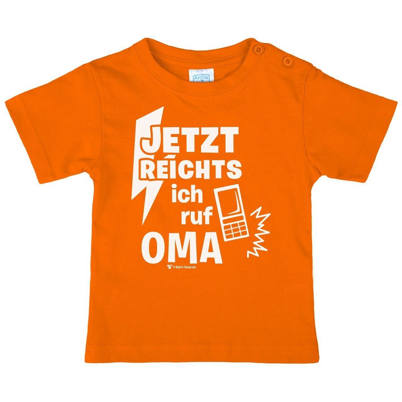 Ruf Oma Kinder T-Shirt orange 104