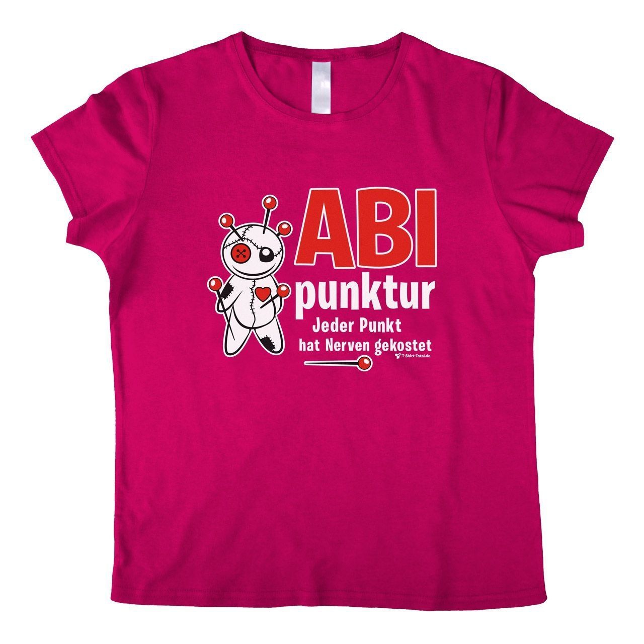ABIpunktur Woman T-Shirt pink Medium