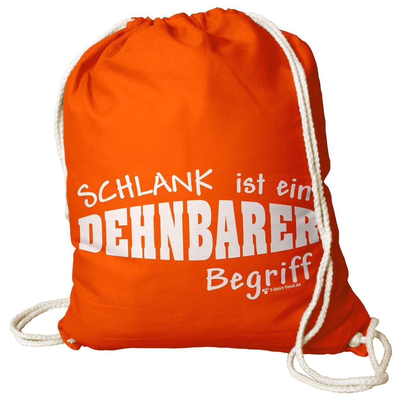 Dehnbar Rucksack Beutel orange