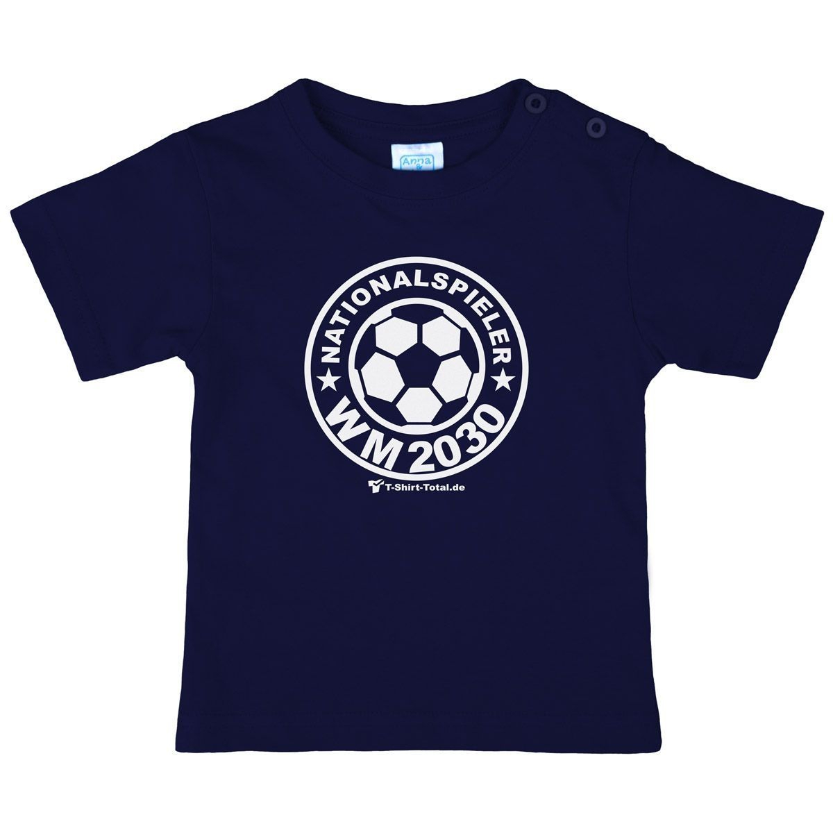 Nationalspieler 2042 Kinder T-Shirt navy 104
