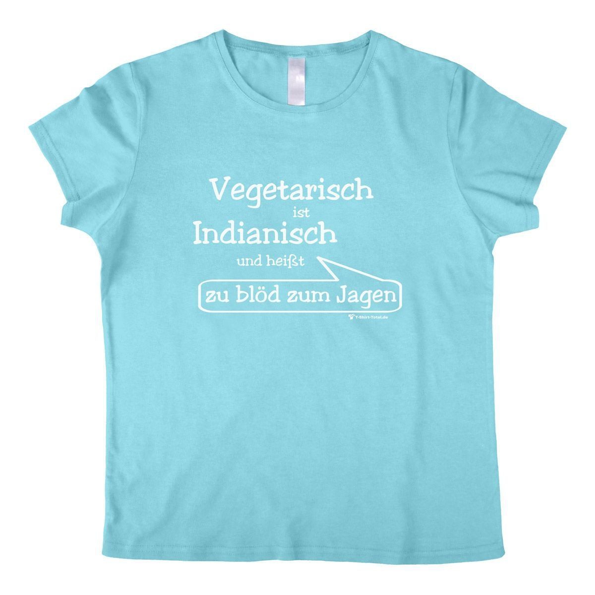 Vegetarisch Woman T-Shirt hellblau Extra Large